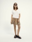 Maison Scotch - Ruffle Skirt In Crinkled Quality - Flower  thumbnail