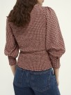 Maison Scotch - Seersucker Top With Smock Details And Square Neck thumbnail