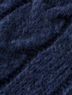 Maison Scotch - Melange Cable Knit Sweater - Blå  thumbnail