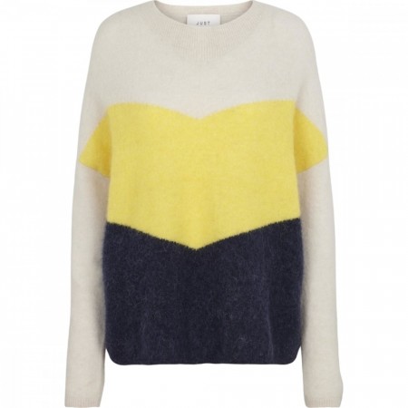 Just Female - Herle Knit - Pale Yellow 