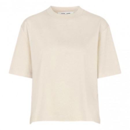Samsøe Samsøe - Chrome T-Shirt - Whitecap Grey 
