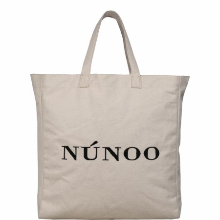 Nunoo - Big Tote Recycled Canvas White 