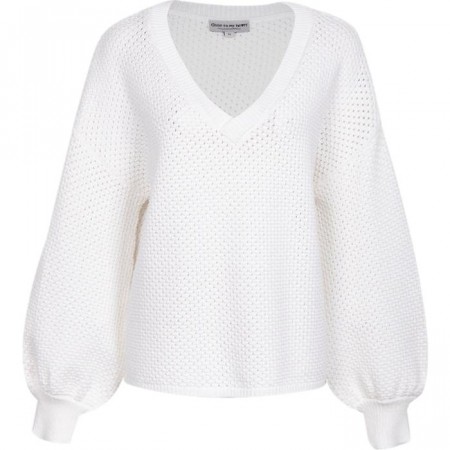 Close To My Heart - Cara Sweater - Soft White 