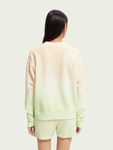 Maison Scotch - Dip Dyed Relaxed Sweat - Peach 