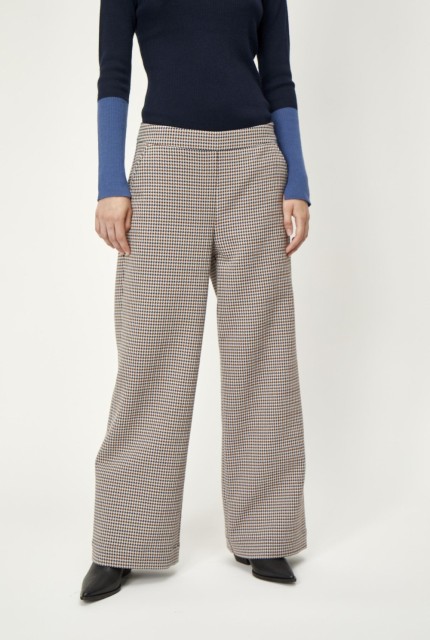 Just Female - Vienna Trousers - Vienne Houndstooth